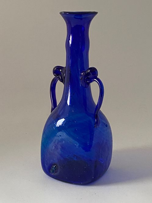 Hovedbilde Koboltblå kunstglass i romersk stil 