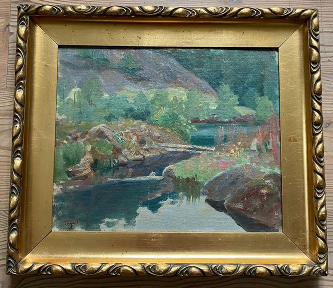 Hovedbilde  Landskapsmaleri Samuel Tveit 