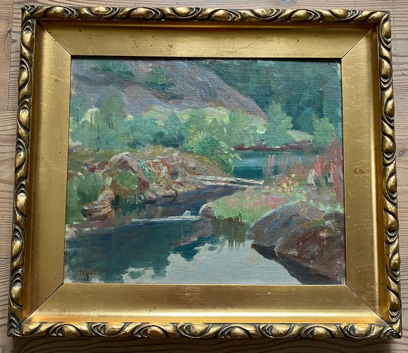  Landskapsmaleri Samuel Tveit 