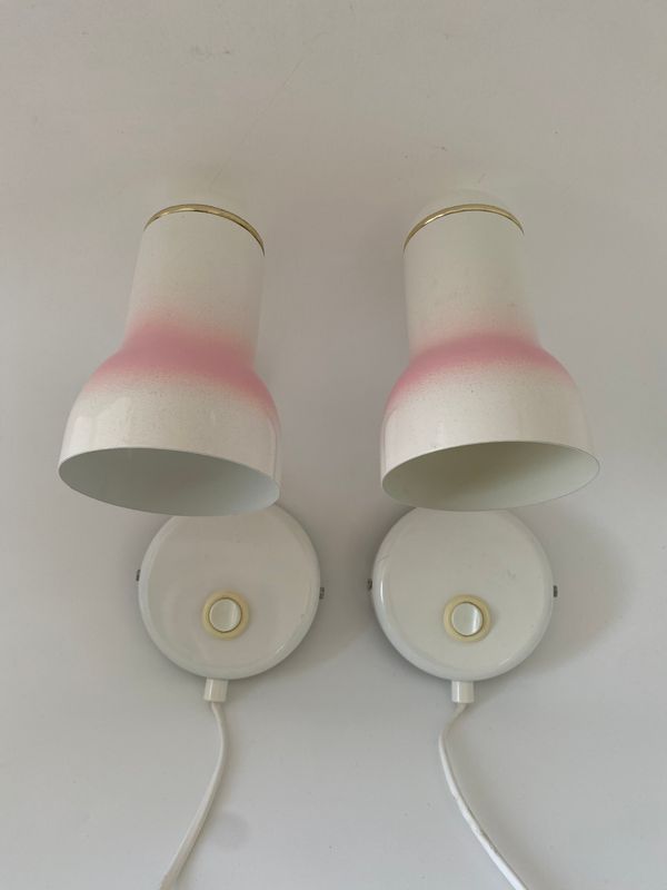 Vintage vegglamper soverom