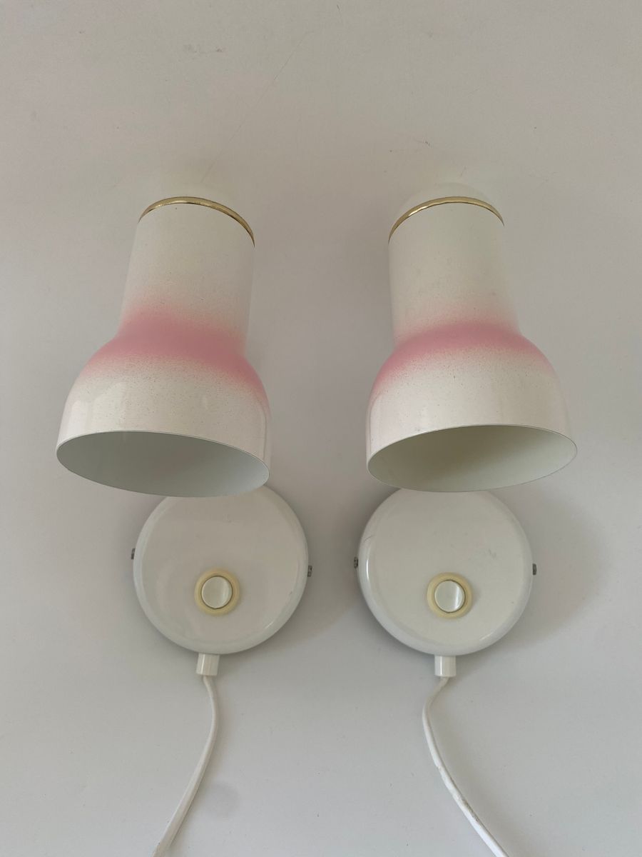 Vintage vegglamper soverom
