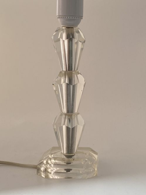 Hovedbilde Bordlampe i glass Art deco stil