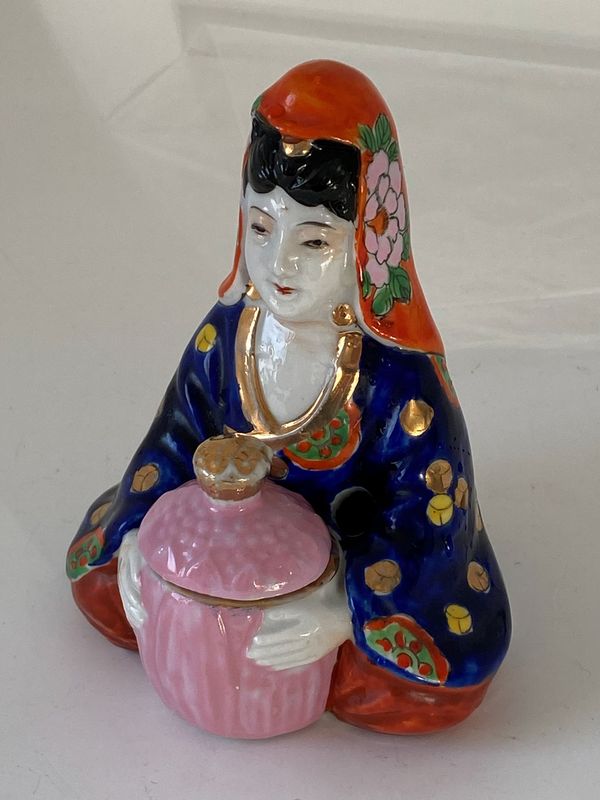 Liten japansk røkelsebeholder