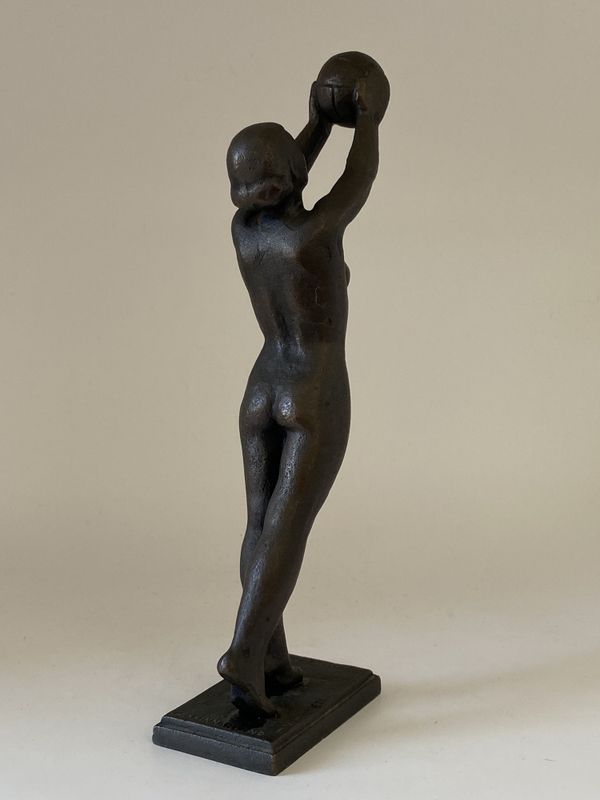 Statuett Art Deco Knut Skinnarland 
