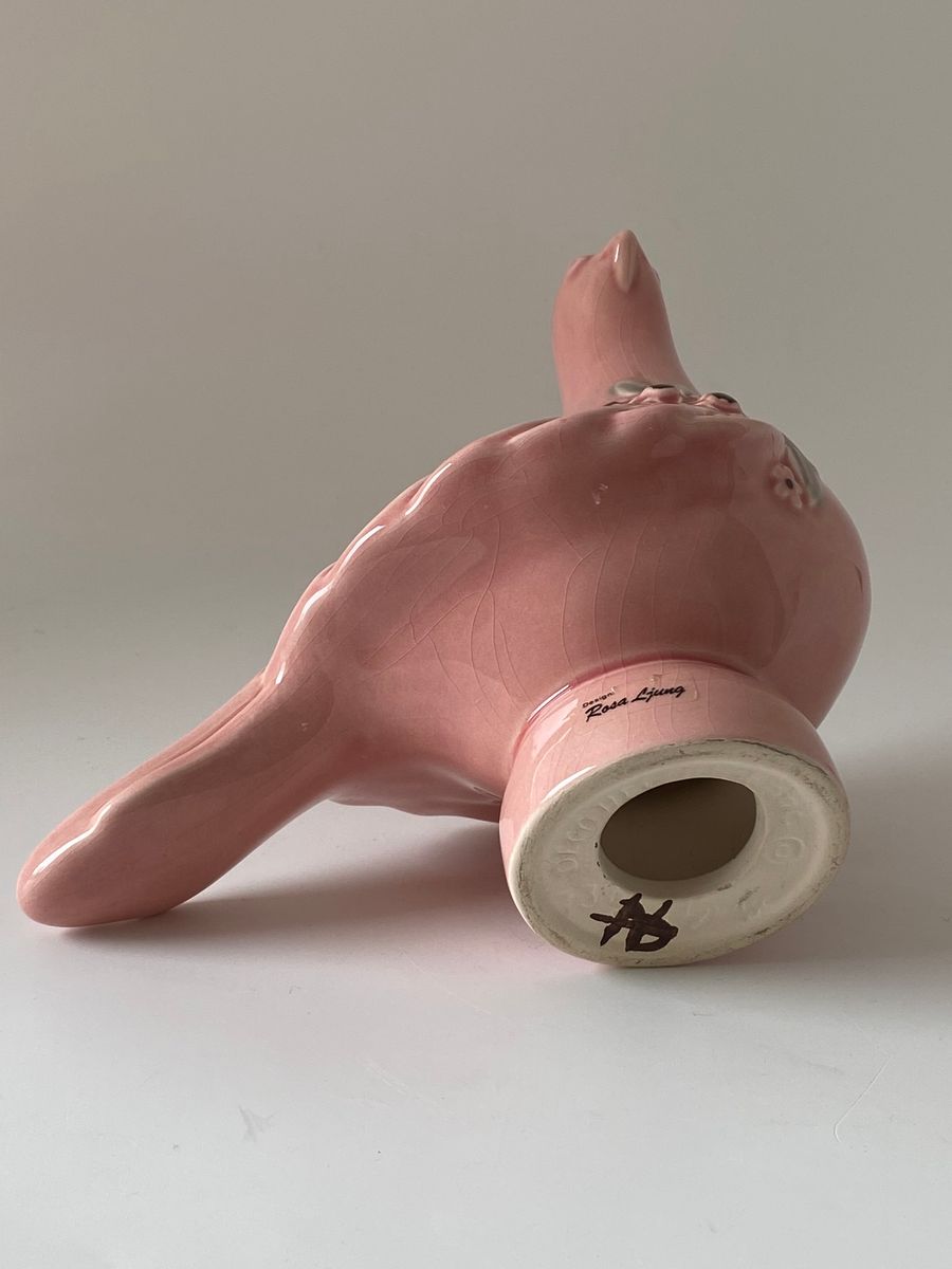 Duefigur Rosa Ljung Deco Keramik 