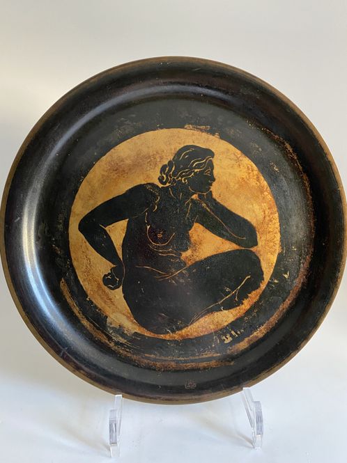 Hovedbilde Dekorativt bronsefat med patina