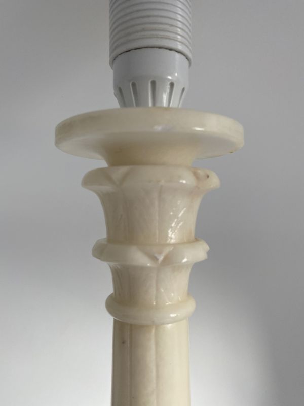 Bordlampe i alabast Italia 