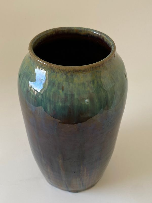 Vintage keramikk med renneglasur