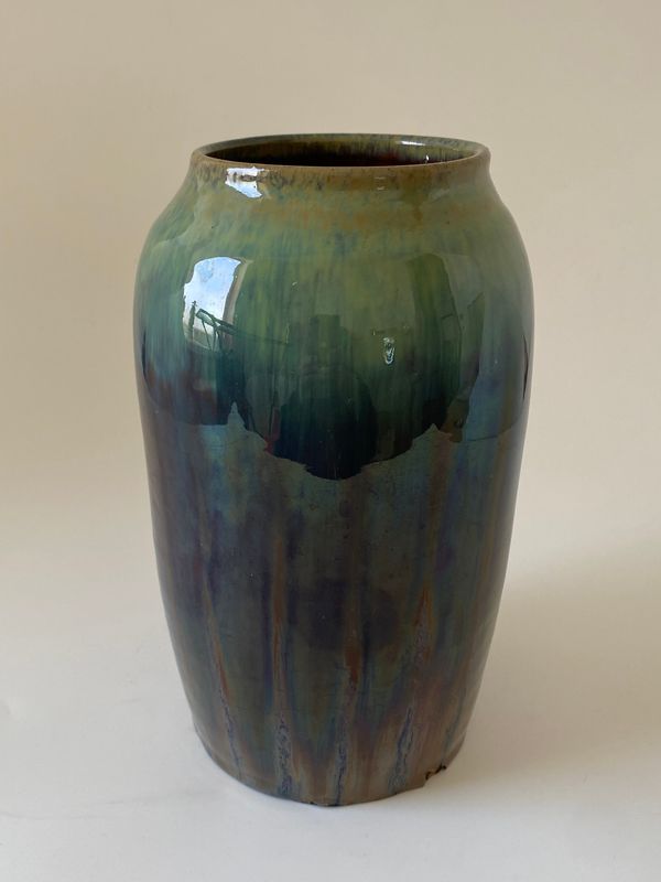 Vintage keramikk med renneglasur