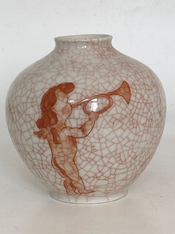 Liten vase Art Deco Gebrüder Heubach 