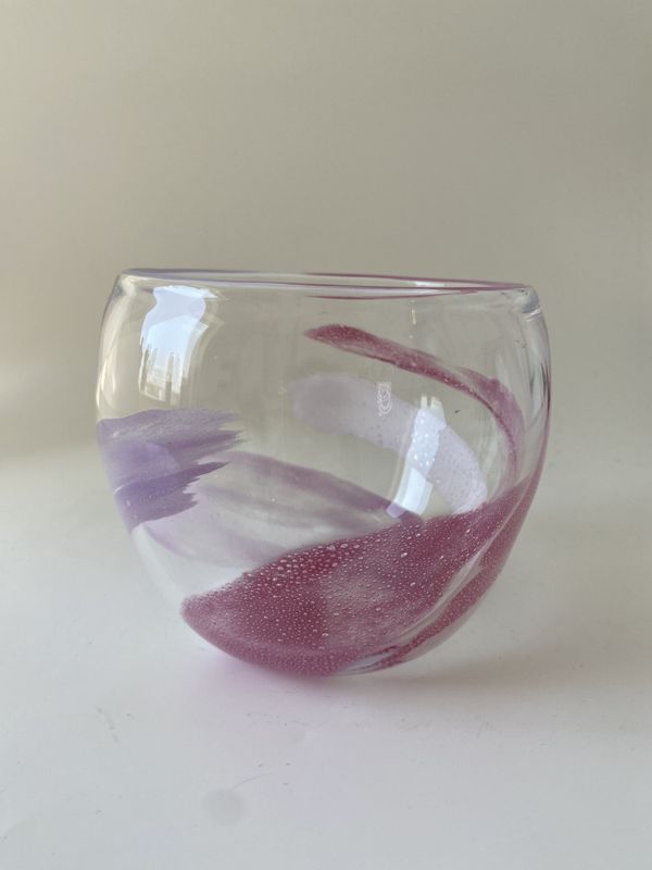 Liten bolle Hallingglass Odd Ingar Karlengen 