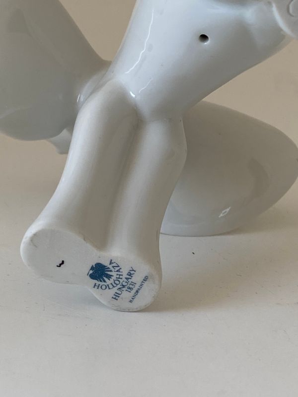 Elegant liten elefant porselen  