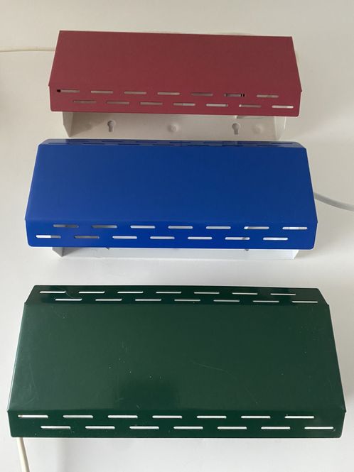 Hovedbilde Vegglamper lakkert metall 